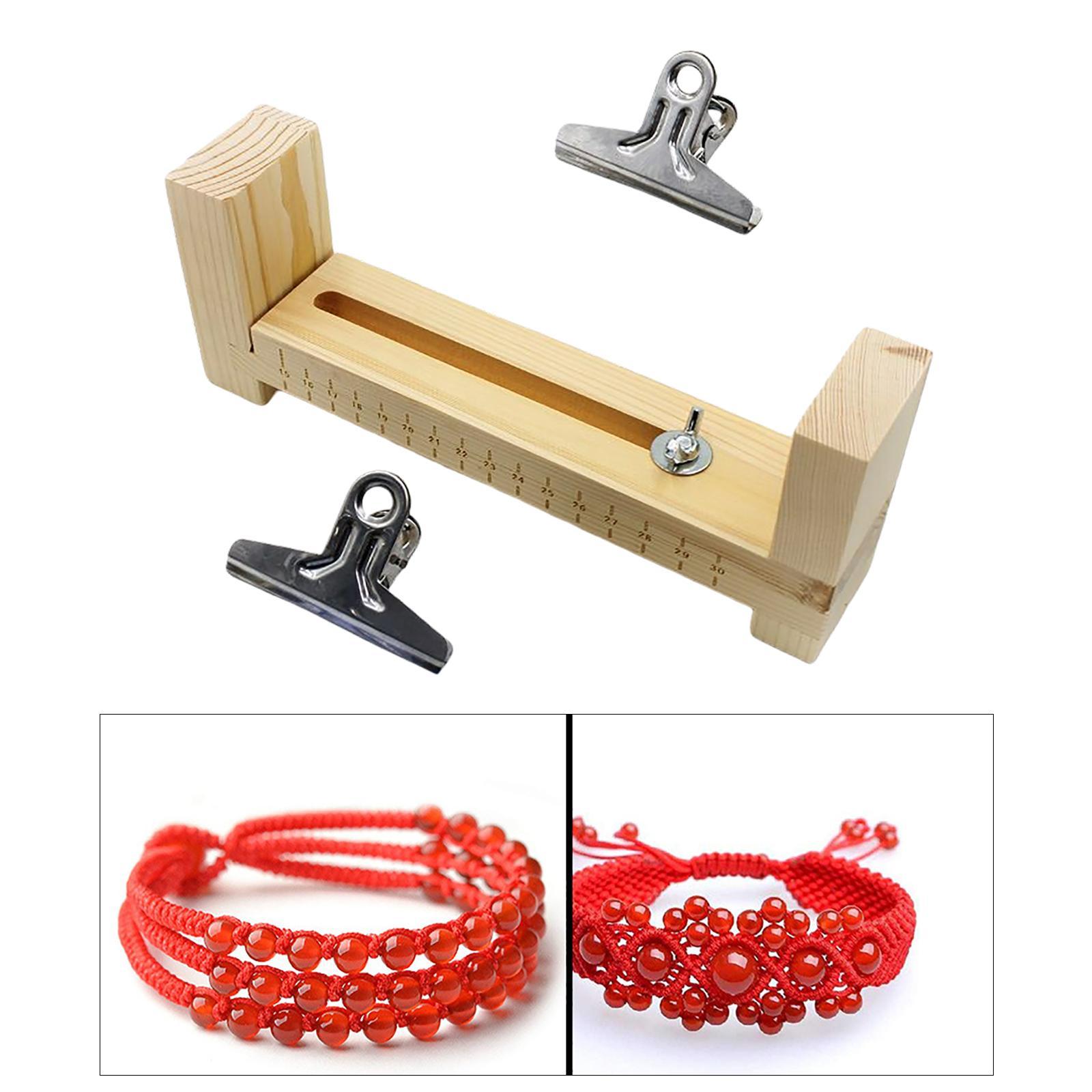 Paracord Jig Bracelet Maker, Adjustable Length, Wristband Maker Paracord Braiding Weaving DIY Crafts Kit