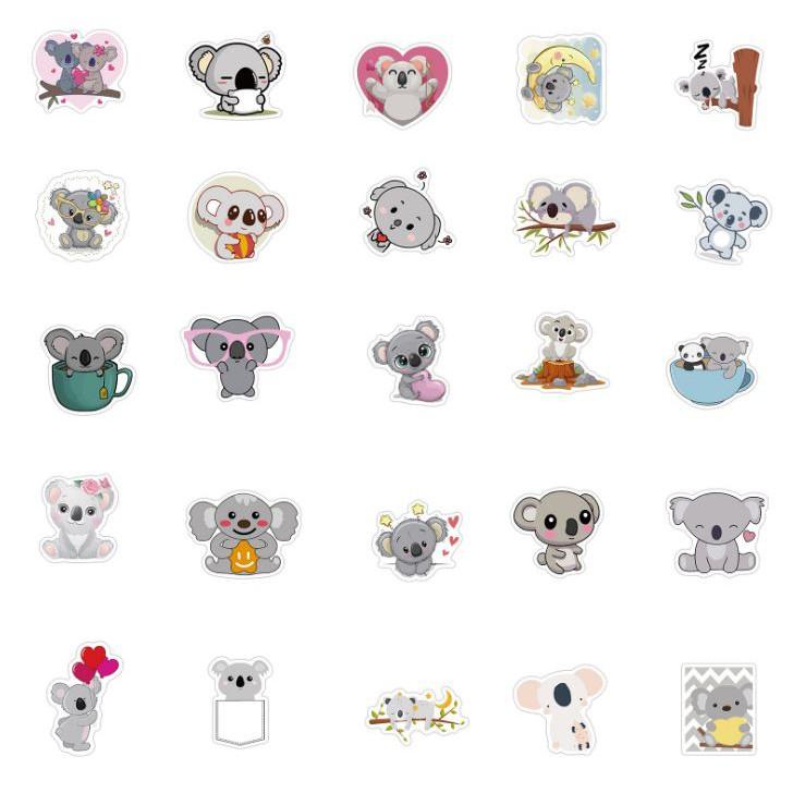 Sticker dán cao cấp Koala Cực COOL ms#154