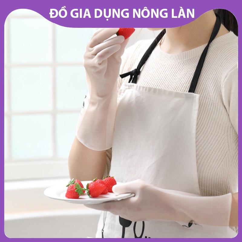 Gang tay cao su con hưu - siêu bền, siêu dai - rửa bát, làm bếp, làm vườn, dọn vệ sinh - bảo vệ da tay NL Shop