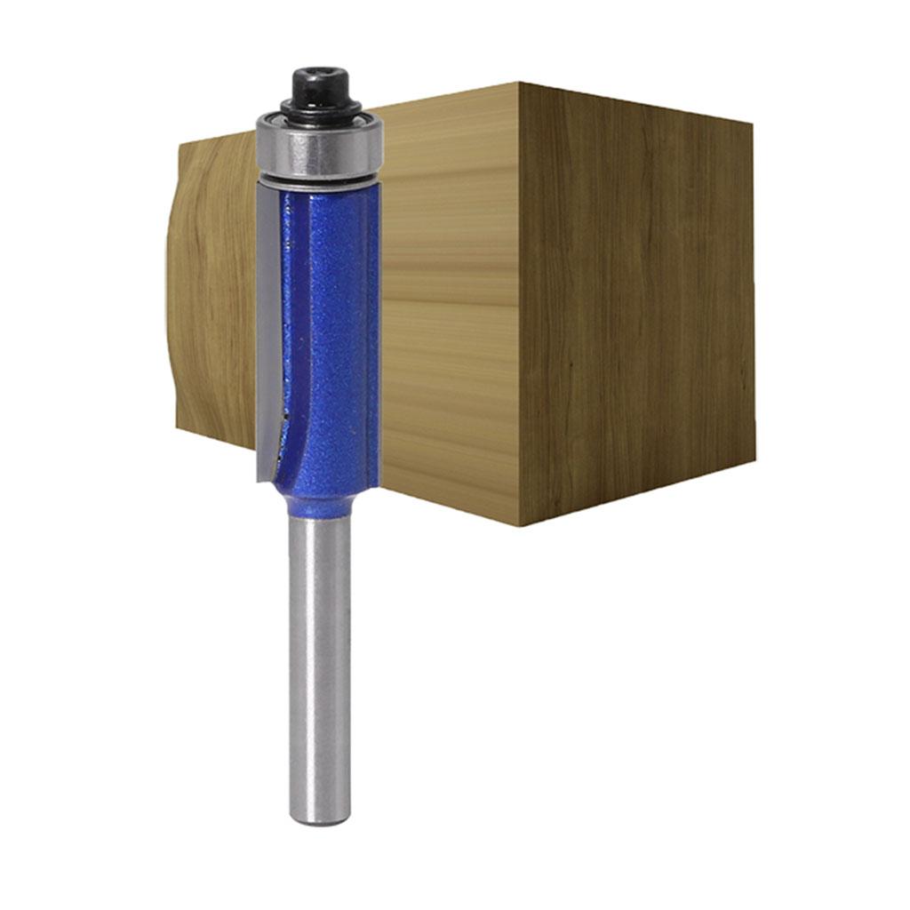 1/4'' Bearing Flush Trim Bit with 1/4 inch Shank