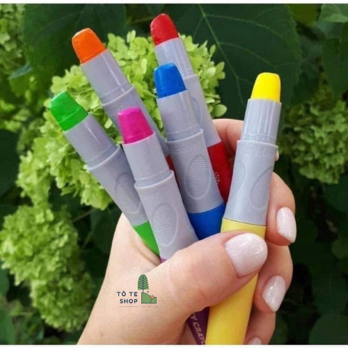 Bút Màu Sáp Lụa Mideer Silky Crayon - Sáp Màu Có Thể Vẽ Được Trên Nhiều Vật Liệu - Dễ Dàng Lau Sạch, An Toàn Cho Bé