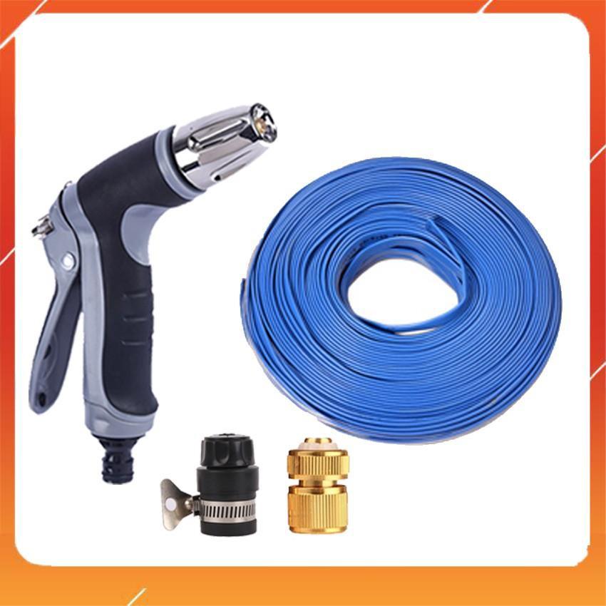 Bộ dây và vòi xịt tăng áp rửa xe tưới cây 15M 206817