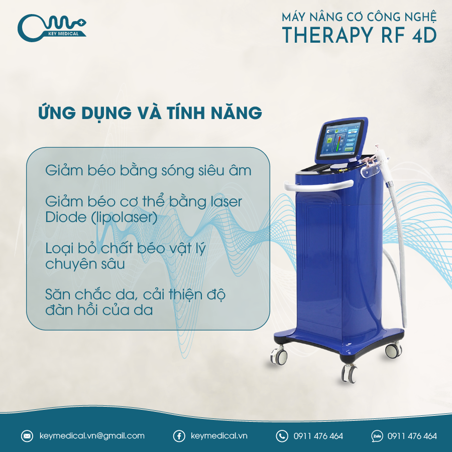 Máy nâng cơ công nghệ Therapy RF 4D