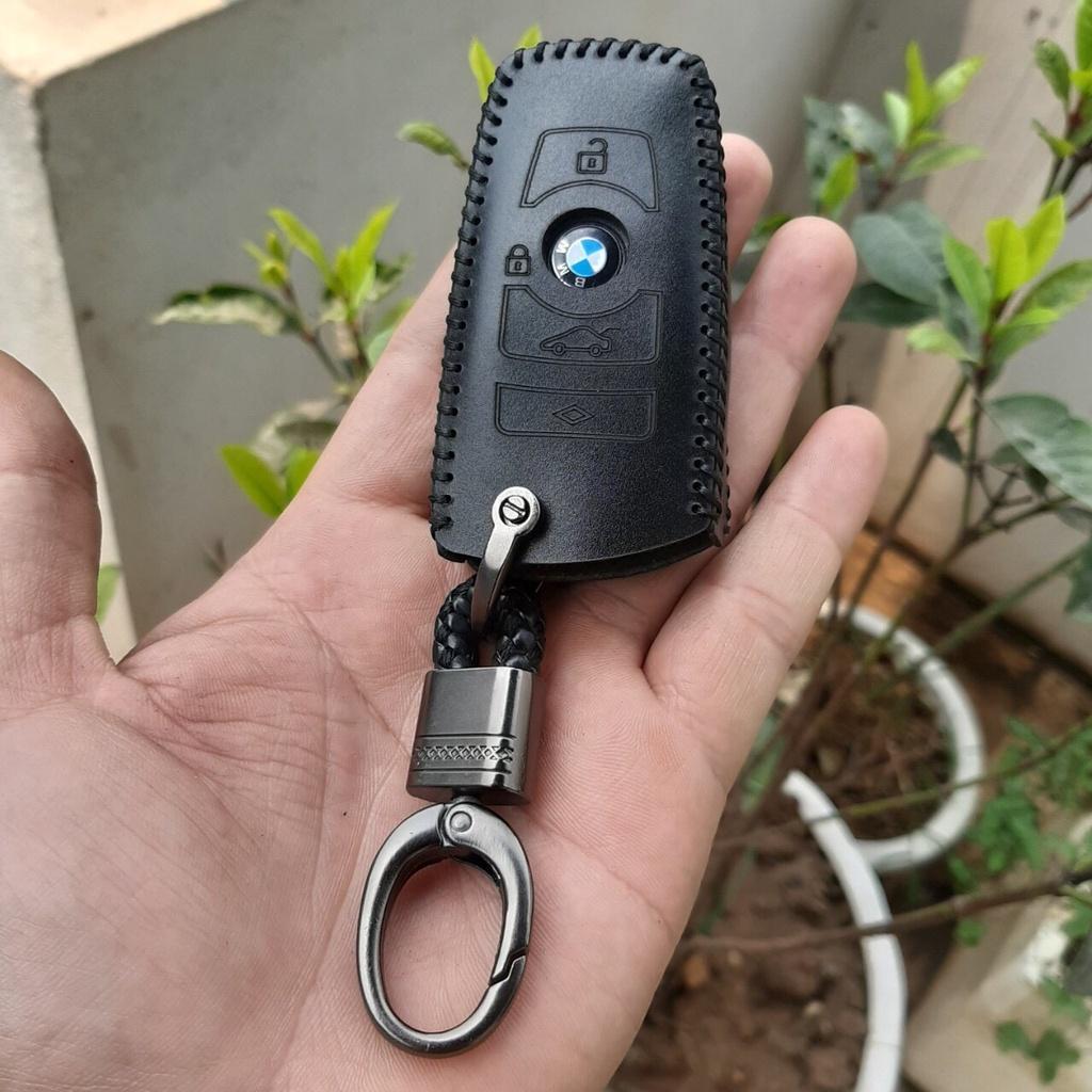 Bao da chìa khoá BMW series 3 Da Bò thật bảo hành 2 năm,