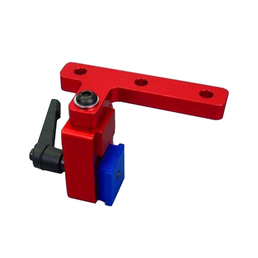 MITRE Theo Dõi Dừng 45 Loại T-Khe Cắm T-Bản Nhạc Mô Hình Gỗ DIY Dụng Cụ Bằng Tay Hợp Kim Nhôm