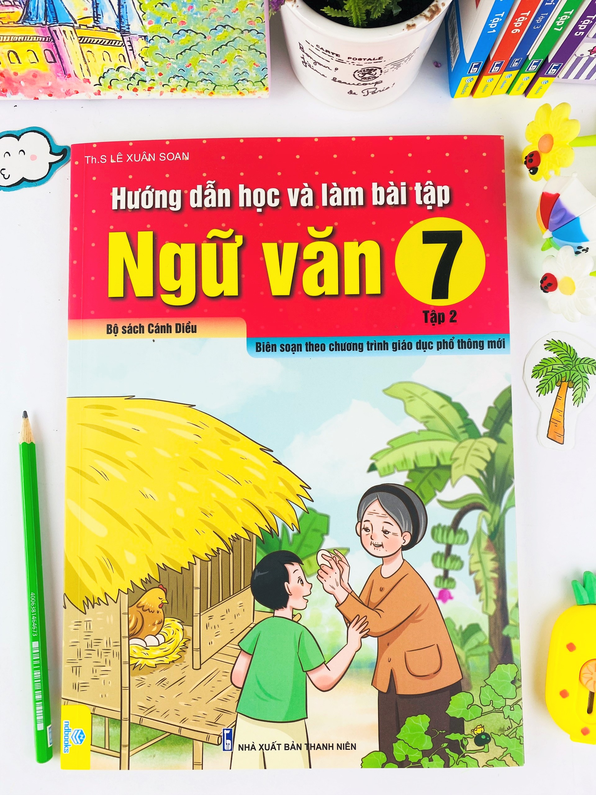 Sách - Hướng Dẫn Học Và Làm Bài Tập Ngữ Văn 7  - Biên soạn theo CT GDPT mới - Cánh Diều - ndbooks