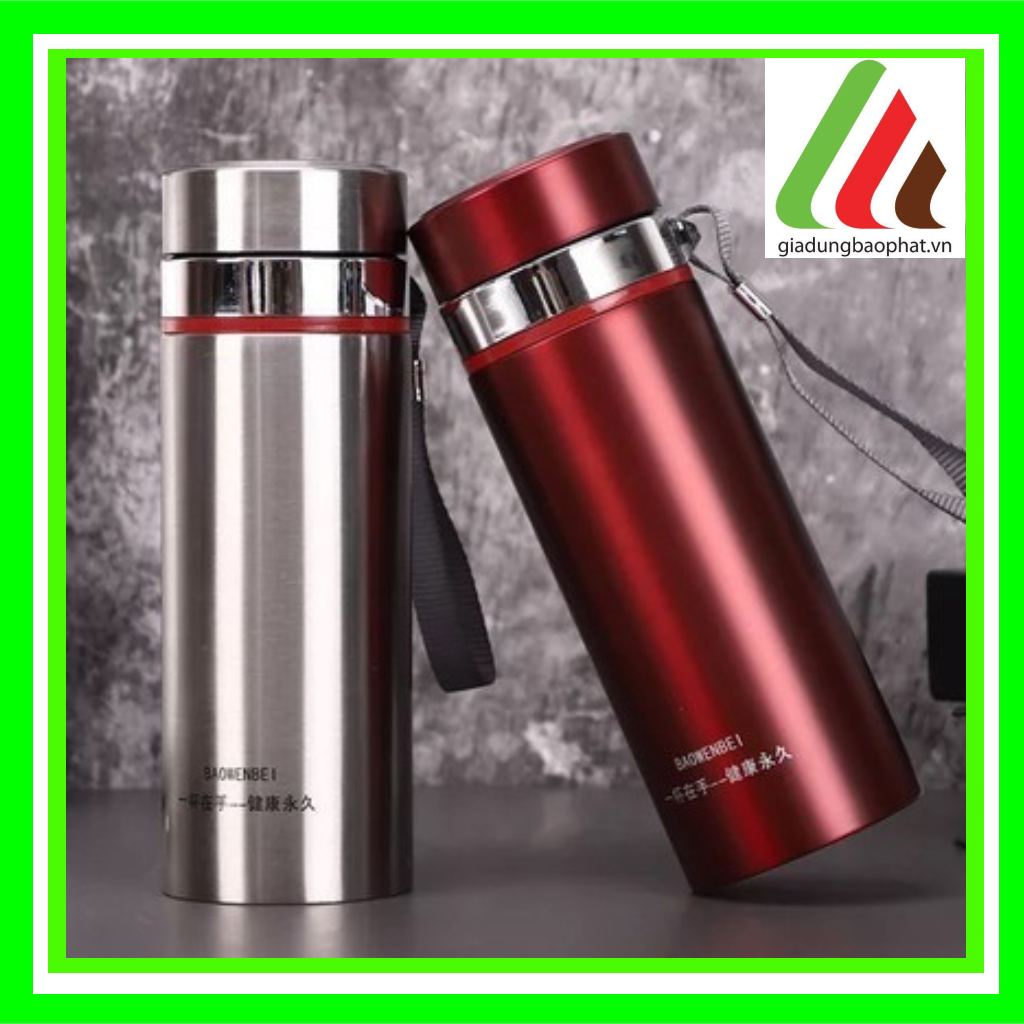 Bình giữ nhiệt inox 304 2 lớp chân không cách nhiệt my water cup màu sắc trơn sáng sang trọng tiện lợi 800ml 1000ml