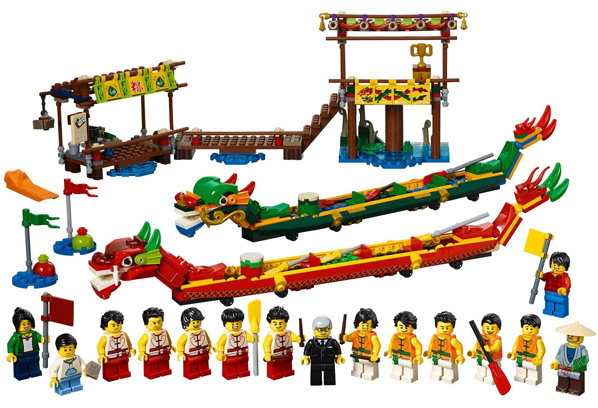 LEGO 80103 Cuộc Đua Thuyền Rồng (643 Chi Tiết)