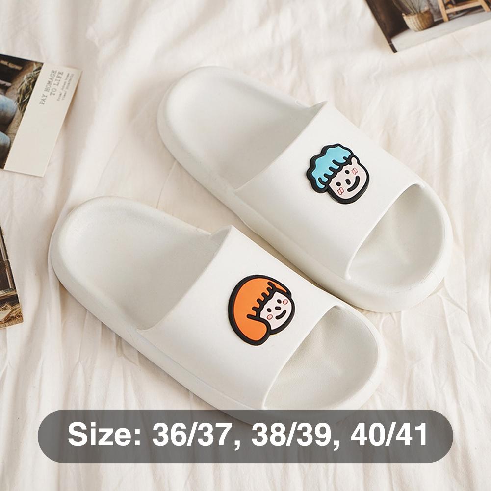 Dép đi trong nhà Dép bánh mì hình chibi dễ thương, 3 màu đen, cam, kem, size từ 36-40 HB