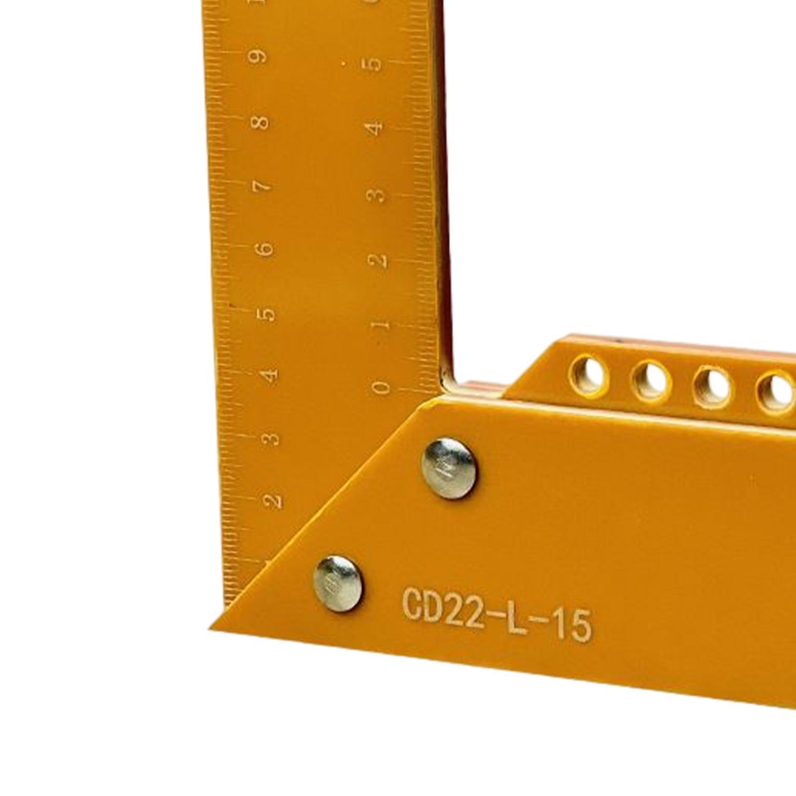 L Square Ruler Woodworking Framing Professional Layout Straight Angle Ruler