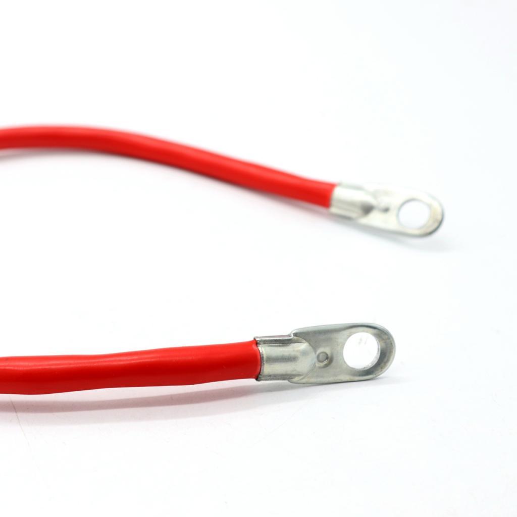 2Pack 5 AWG Battery Grouding Cable Negative Connectors Terminal for Motorcycle,