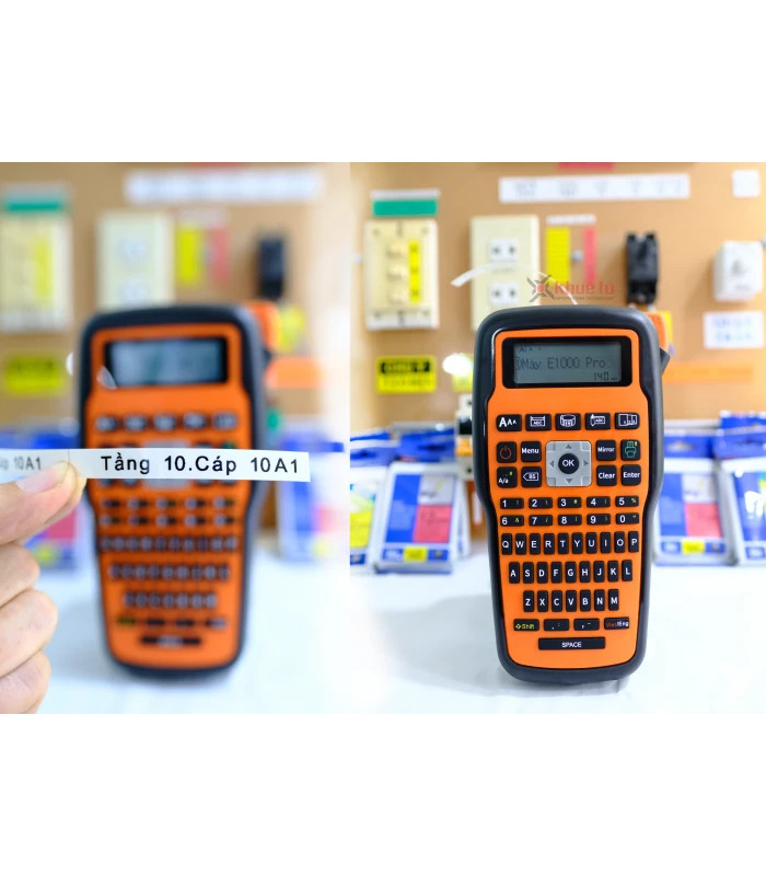 MÁY IN NHÃN CẦM TAY E1000 PRO - CHÍNH HÃNG