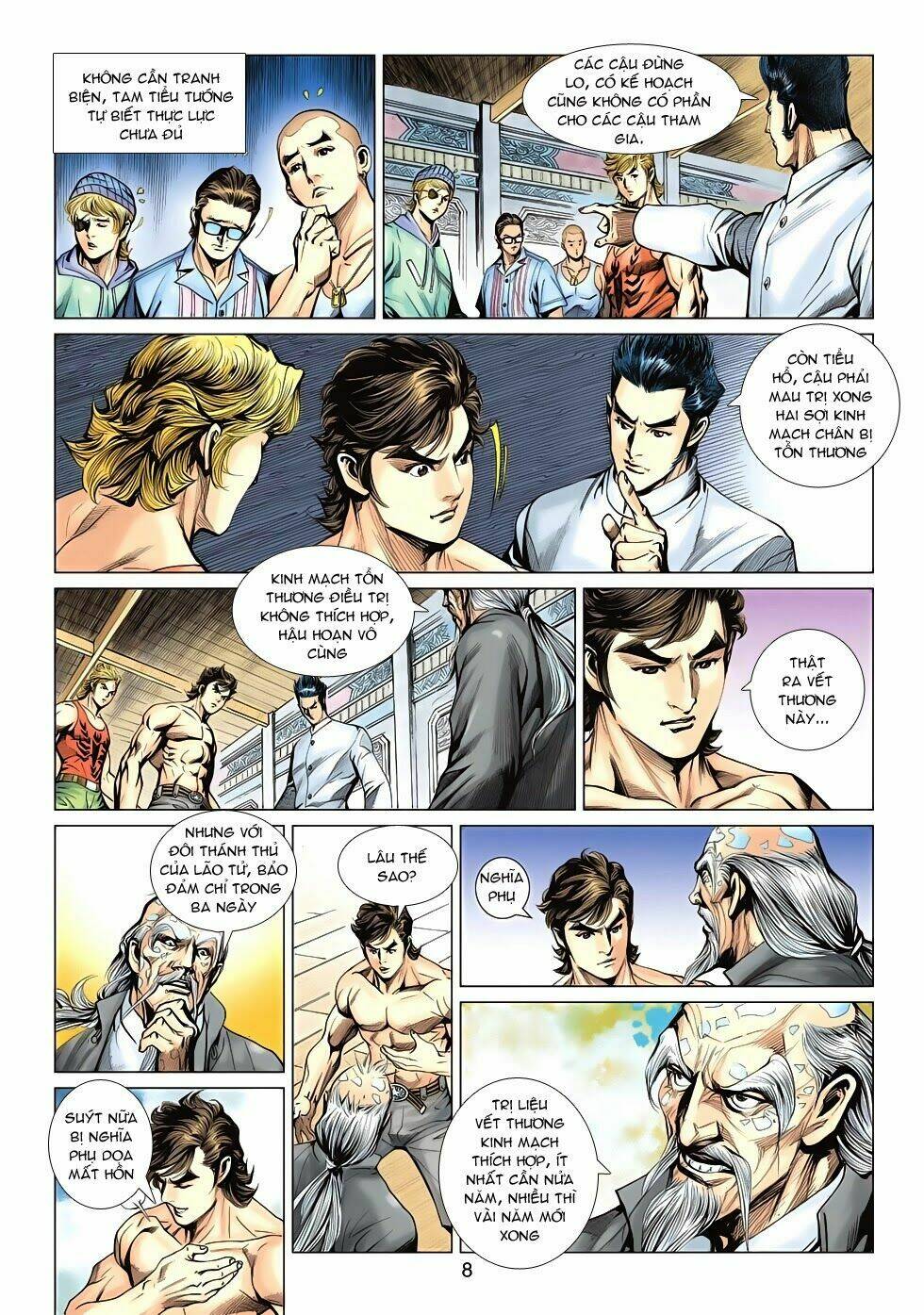 tân tác long hổ môn chapter 593 8