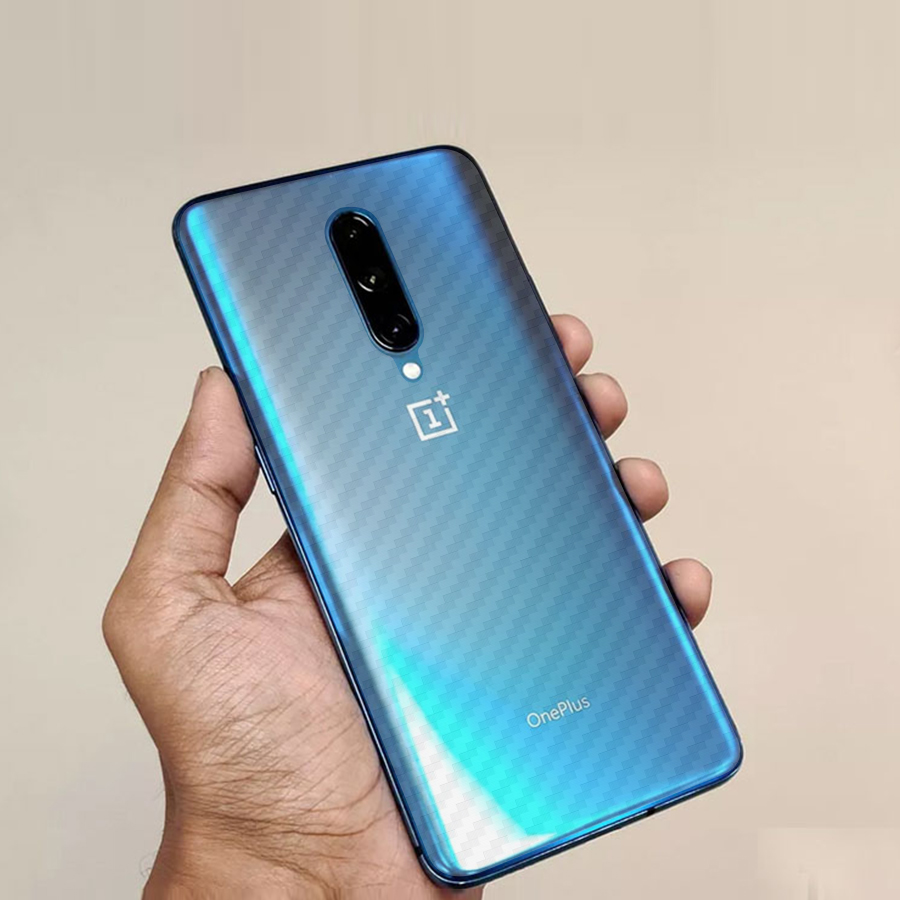 Miếng Dán Mặt Lưng Cacbon Dành Cho Oneplus 8 - Handtown - Hàng Chính Hãng