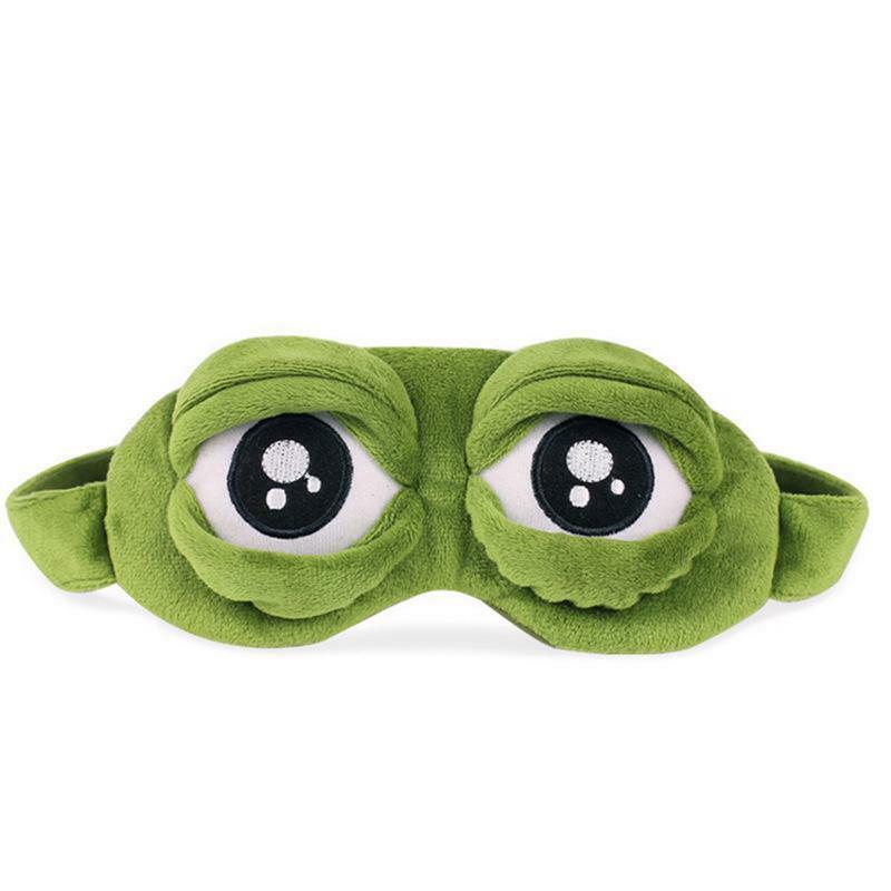 Bịt Mắt Ngủ Hình Chú Ếch Hoạt Hình 3D Sáng Tạo
