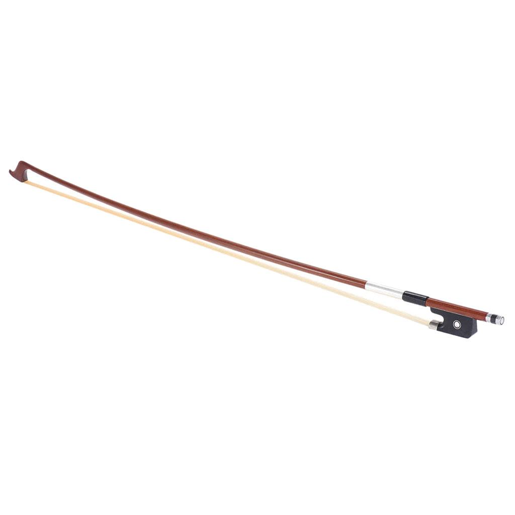 Cello Bow Well Balanced Brazilwood Cello Bow Horsehair Round Stick