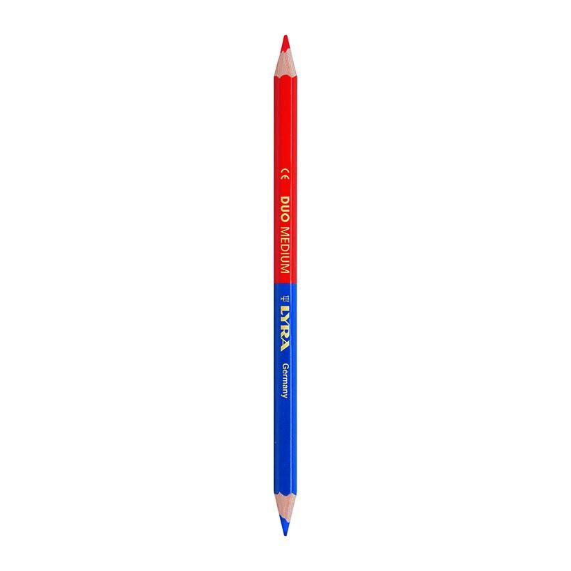 Bút chì nhập khẩu Đức LYRA Duo Slim 2920101 hai đầu xanh đỏ
