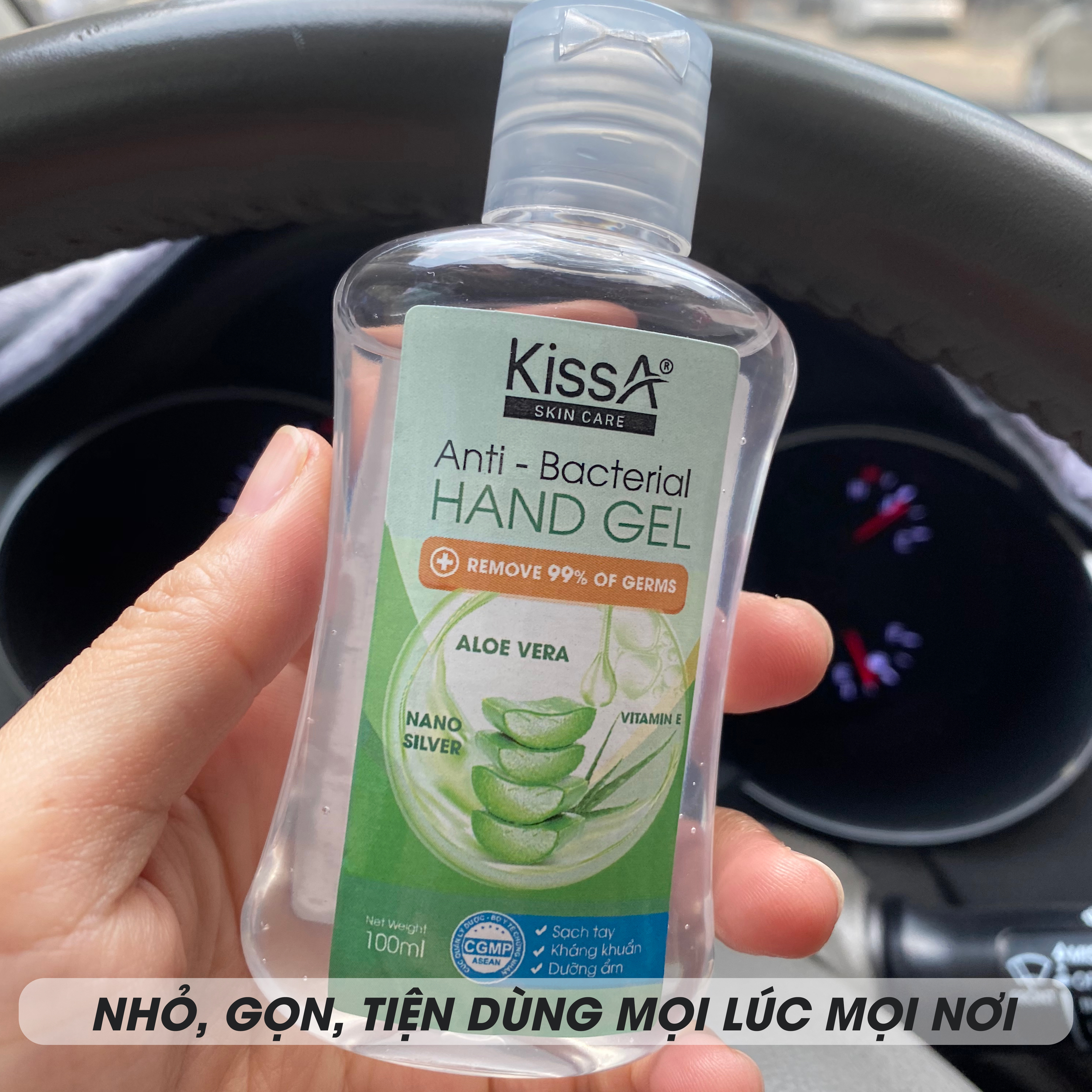 Combo 5 Gel Rửa Tay Khô KissA (100ml)