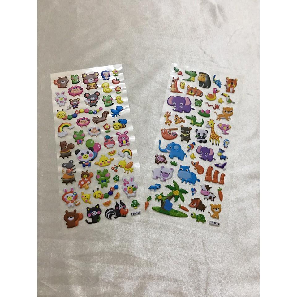 Sticker 3D Nổi Các Chủ Đề Hàng Đẹp Loại 1