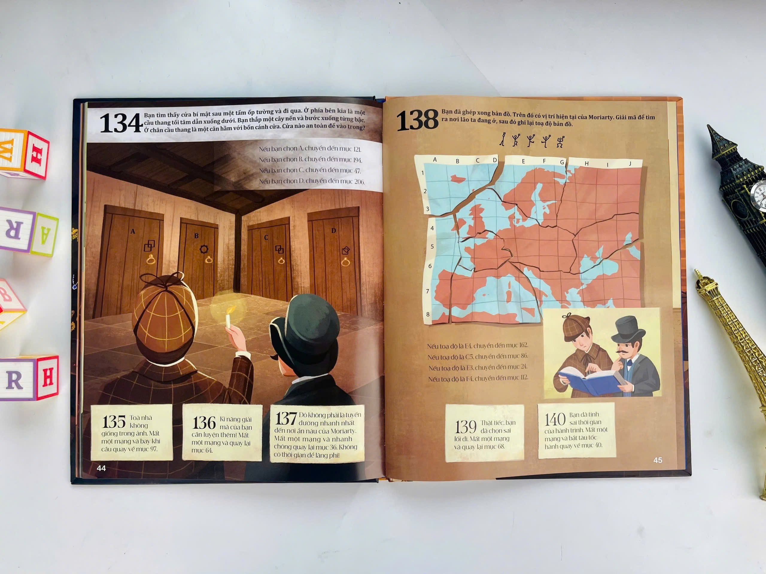 Sách - Vụ Án Lớn Nhất của Sherlock Holmes - Escape Room Adventures - ndbooks