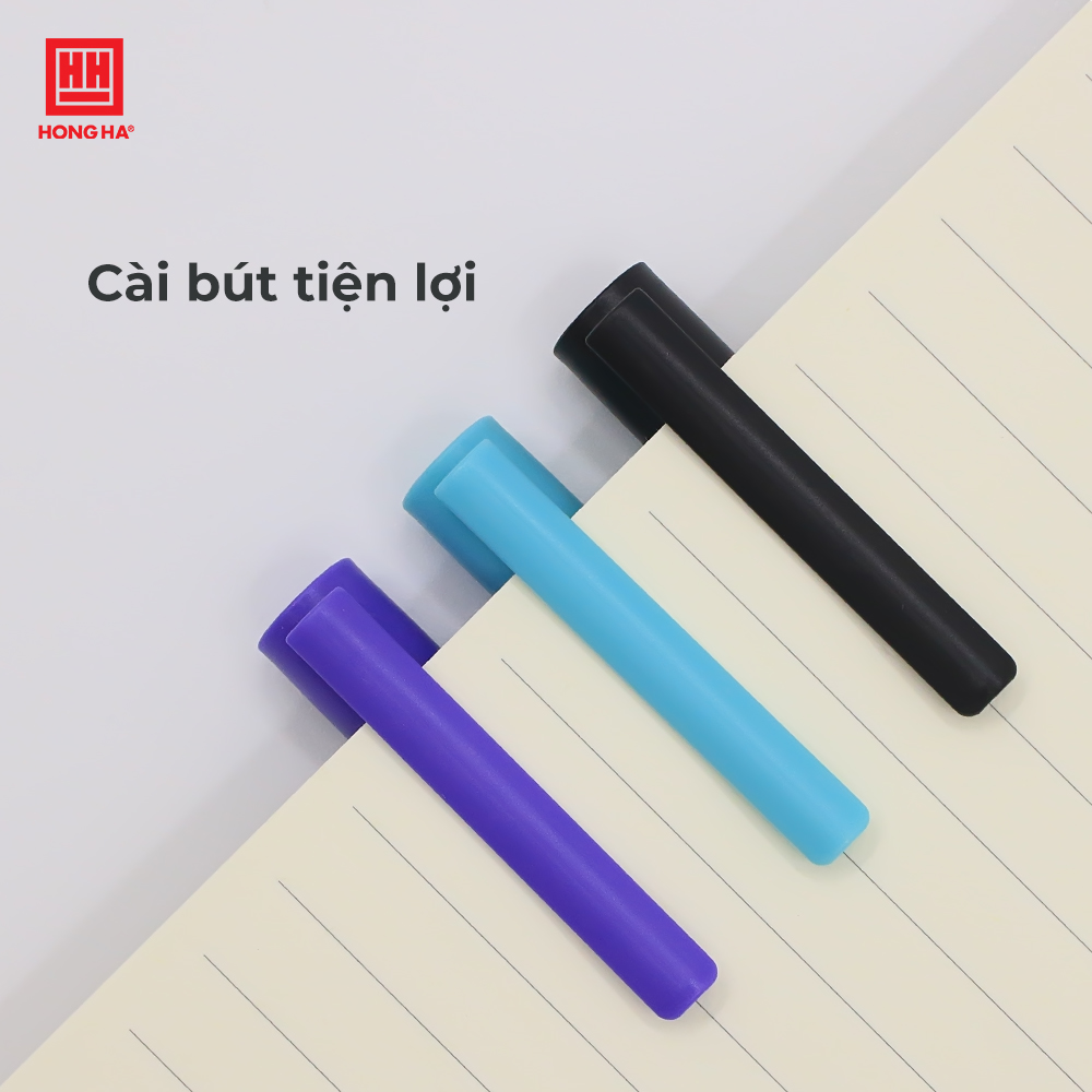 Bút dạ kim-HH-101 (Xanh, đen, tím) (0.38mm) - 2758