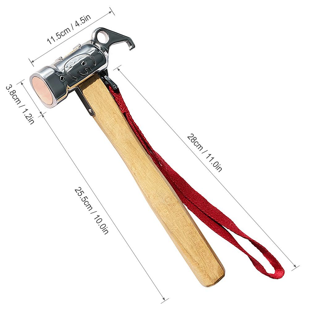 Búa đóng đinh vào các dụng cụ đa chức năng