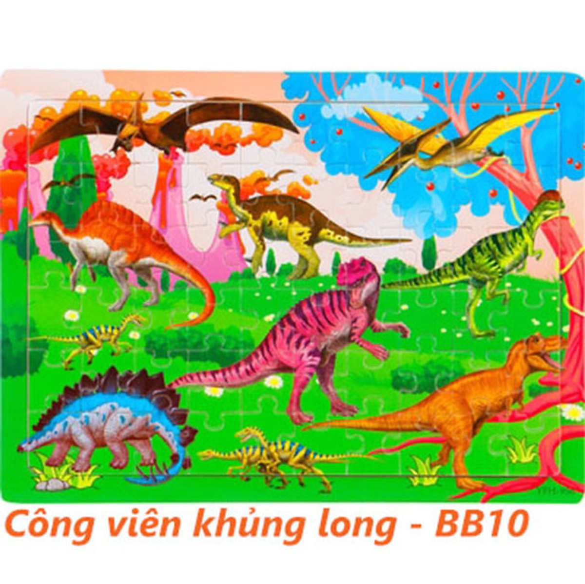 Set 3 bộ tranh ghép hình  bằng gỗ 60 mảnh - đồ chơi thông minh MK