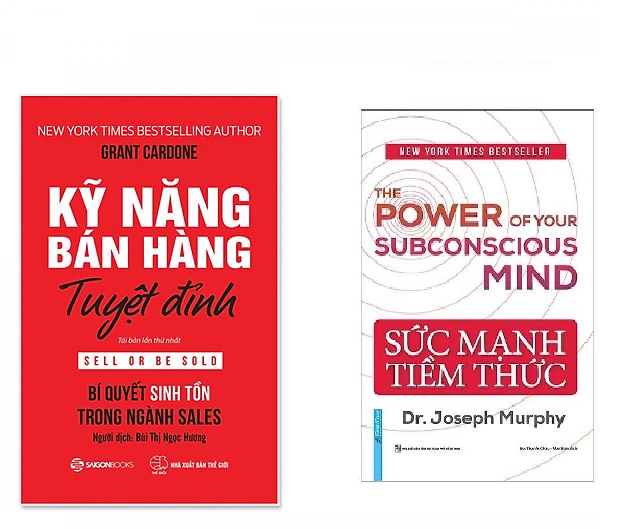 Combo 2 cuốn: Kỹ Năng Bán Hàng Tuyệt Đỉnh, Sức Mạnh Tiềm Thức 