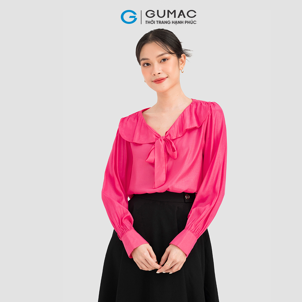 Chân váy nữ GUMAC LV0828 - LV1015 phối nút