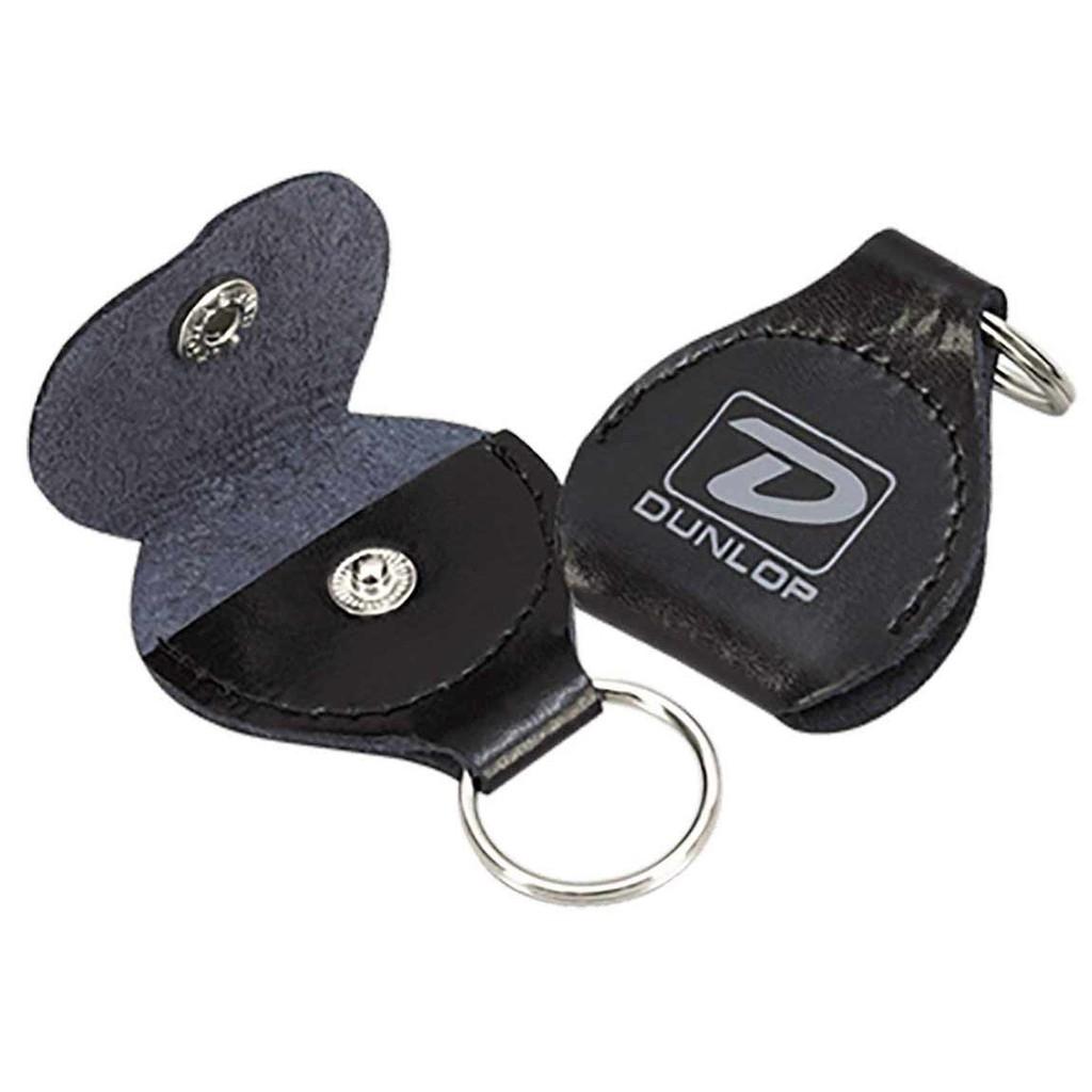 Móc Khóa Đựng Pick Gảy Guitar Dunlop Bằng Da 5200