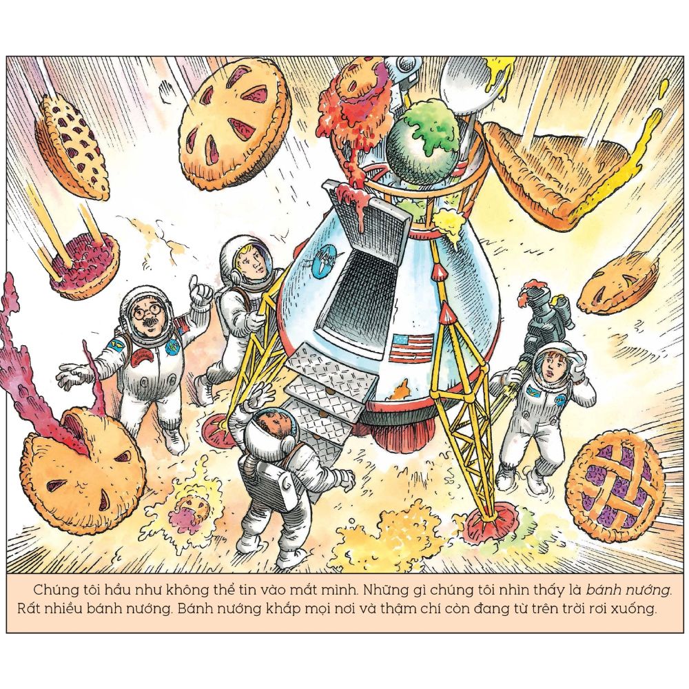 Sách Trời Nhiều Mây Và Có Thể Có Thịt Viên 2 - Hành Tinh Bánh Nướng