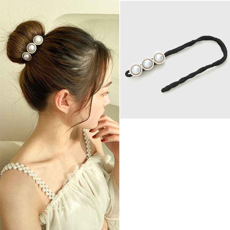 Kẹp búi tóc, kẹp tóc Hàn Quốc quấn tóc đính ngọc trai phong cách Hotgirl cực đẹp SC25