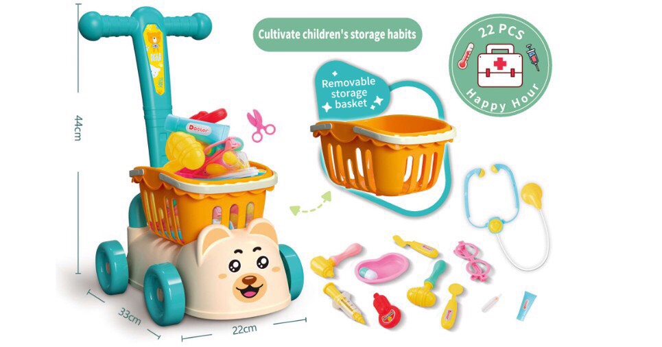 Xe đẩy đồ chơi cho bé