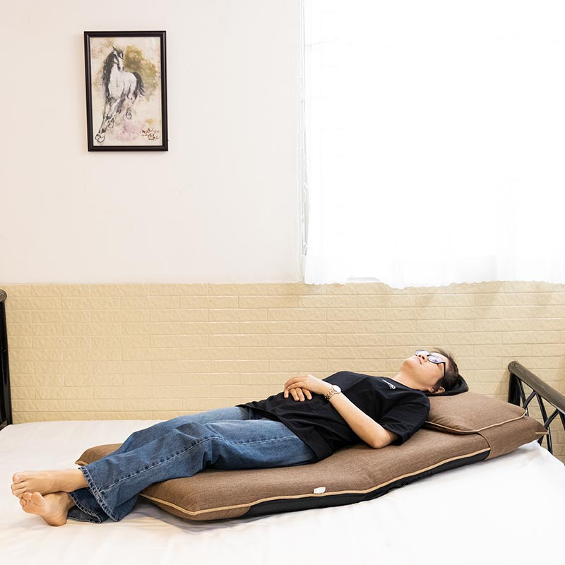 Ghế nằm ngủ tựa lưng đặt trên giường cho bà bầu, người già, ghế chăm sóc bệnh nhân nâng hạ trợ lực bằng cơ C360