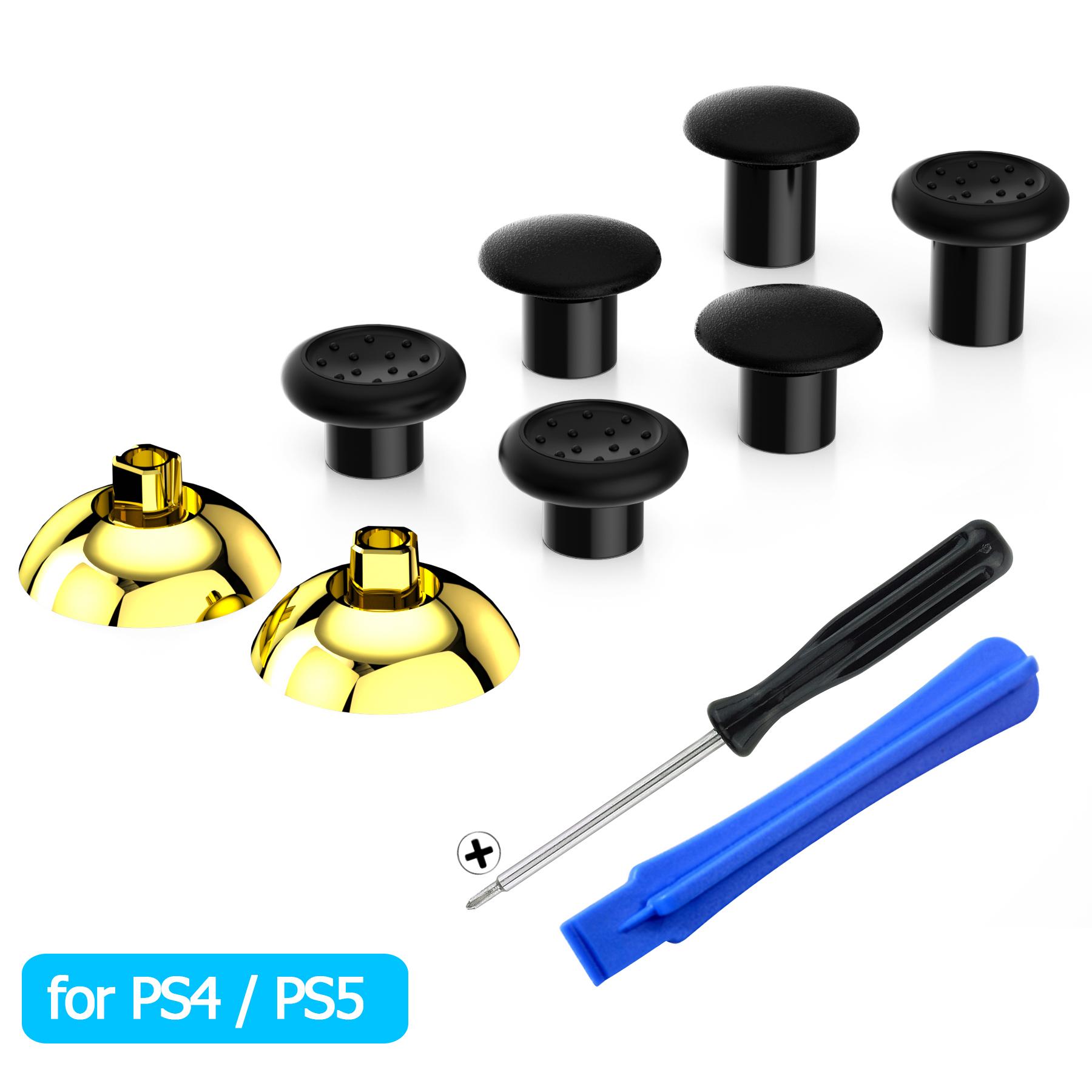 Thumbstick có thể hoán đổi cho nhau với 3 cần điều khiển có thể điều chỉnh cho bộ điều khiển PS5, cho PS4 Tất cả các bộ điều khiển mô hình