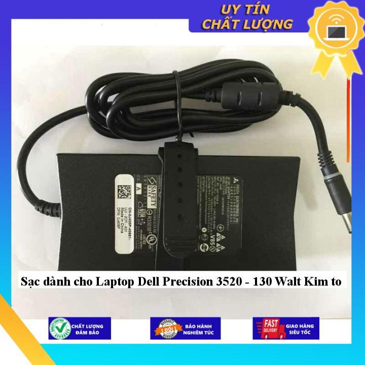 Sạc dùng cho Laptop Dell Precision 3520 - 130 Walt Kim to - Hàng Nhập Khẩu New Seal