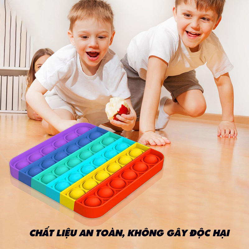 Pop it 2021 - Nhấn Bóng Bóng Xả Stress Cực Hot Tiktok, Giải Tỏa Căng Thẳng Dành Cho Mọi Lứa Tuổi