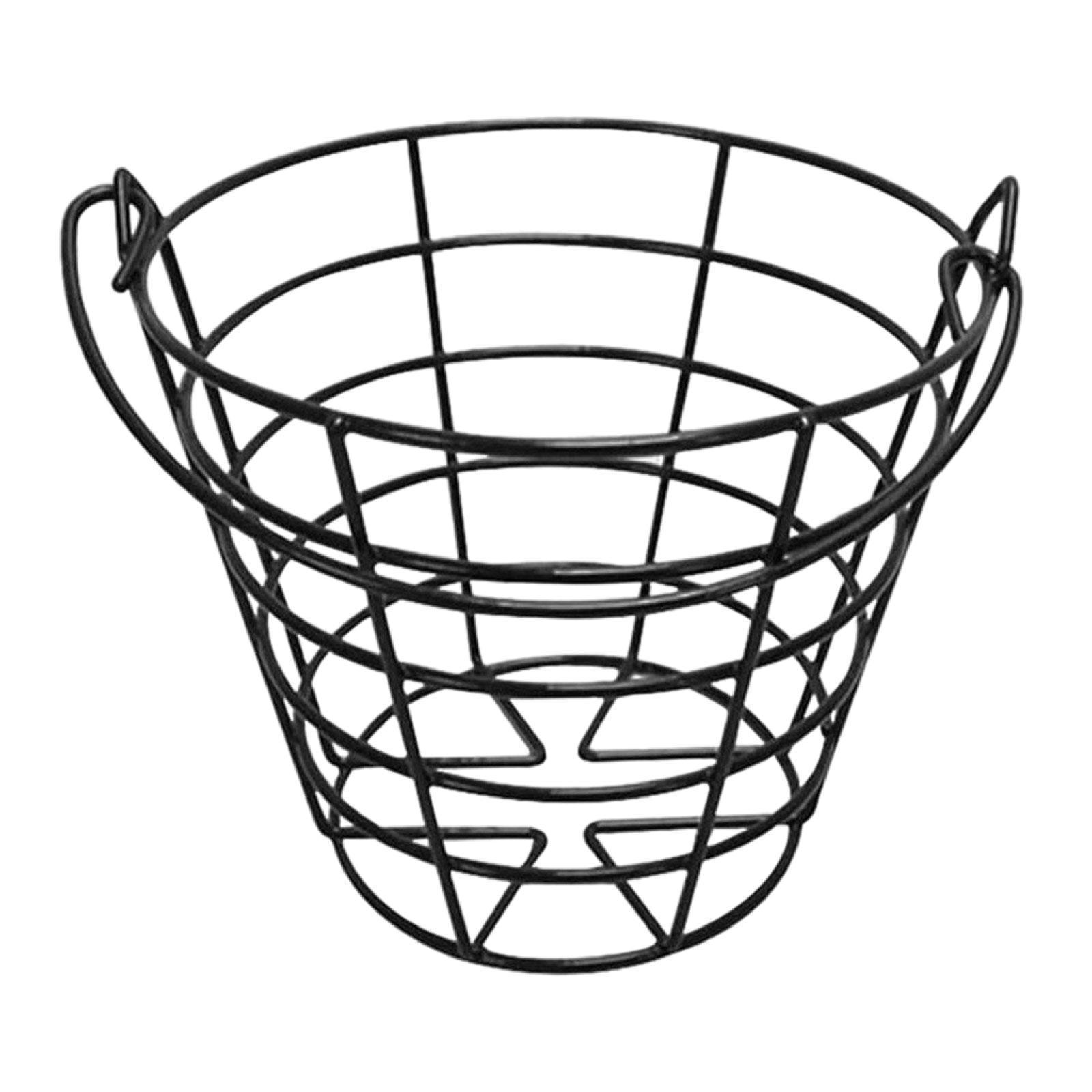 Ball Basket Golf Range Bucket Storage Organizer Holds 25 Balls