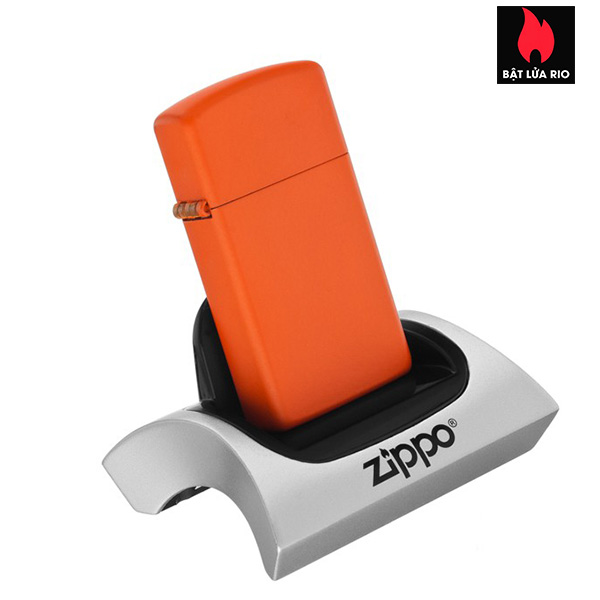 Bật Lửa Zippo 1631 – Zippo Slim Orange Matte