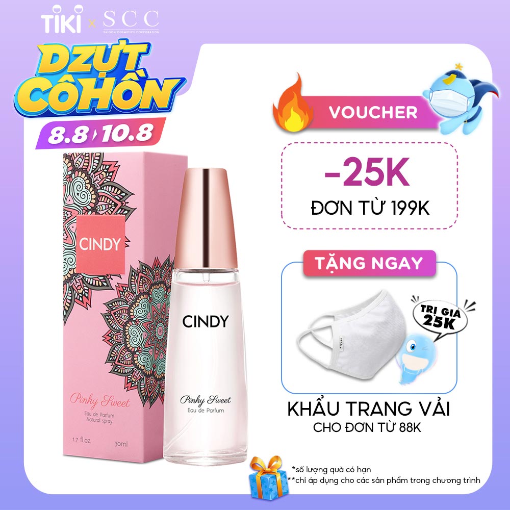 Nước Hoa Nữ Cindy Pinky Sweet 30ml Chính Hãng