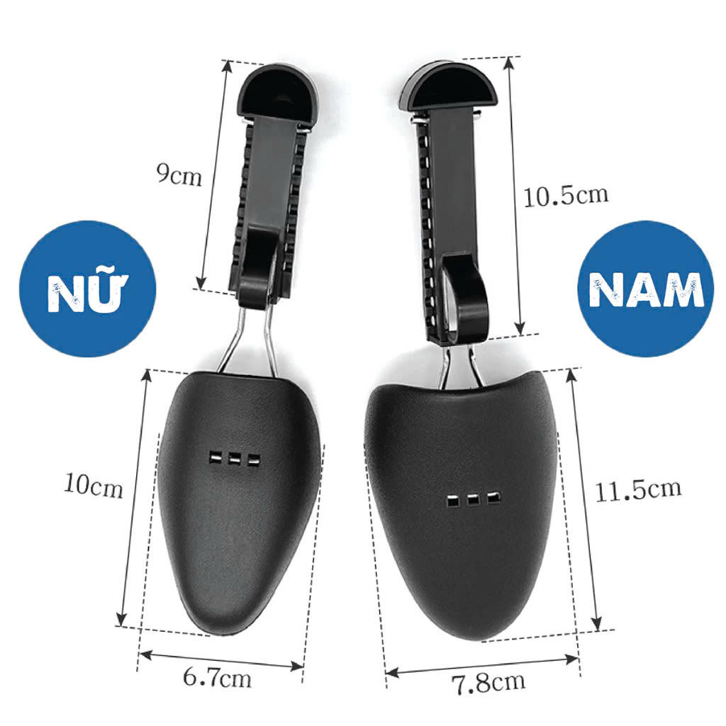 Cặp Cây Giữ Form Giày CGFG01 Shoe Tree Tùy Chỉnh Size Nam (39-45)