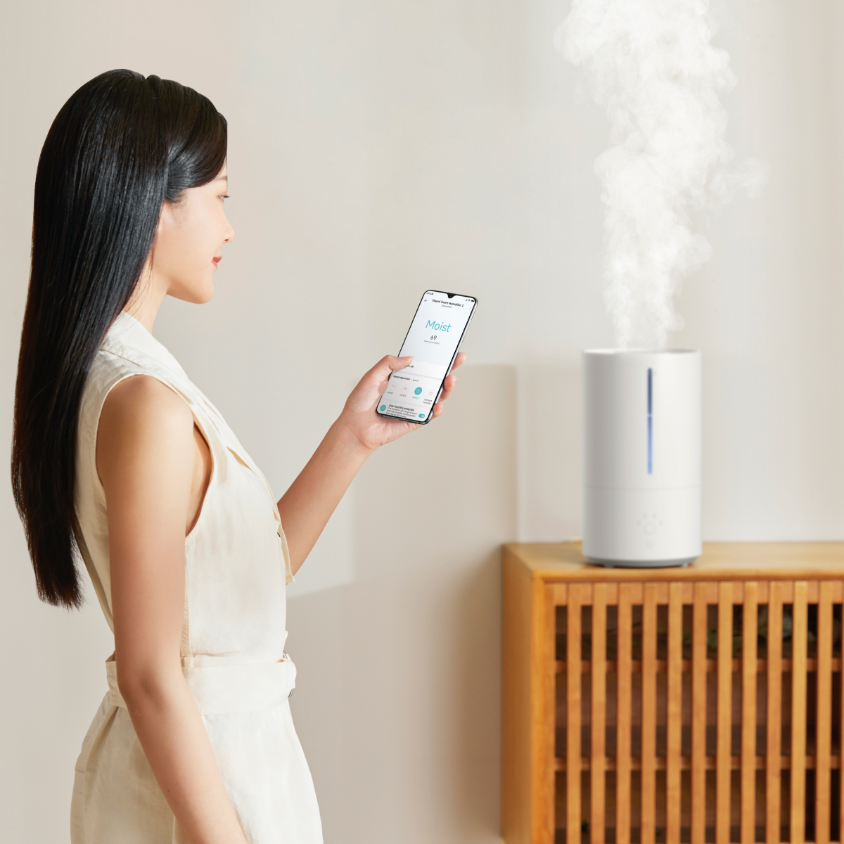 Máy tạo độ ẩm Xiaomi Mi Smart Antibacterial Humidifier 2 - Hàng chính hãng