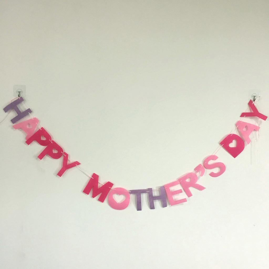 Happy Mother's Day Bunting Banner Garland