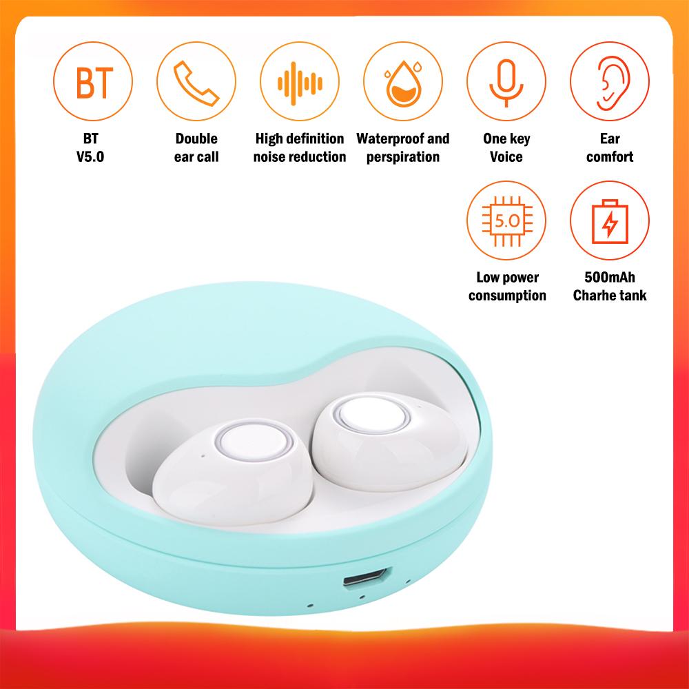 Tai nghe nhét trong tai TWS-K10 Stereo có hỗ trợ sạc không dây