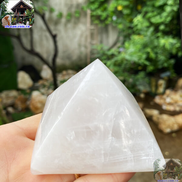 Tháp đá phong thủy NHA SAN T670 "Bí mật" của các doanh nhân thành đạt - 260 gr (5 x 6.5 (cm)