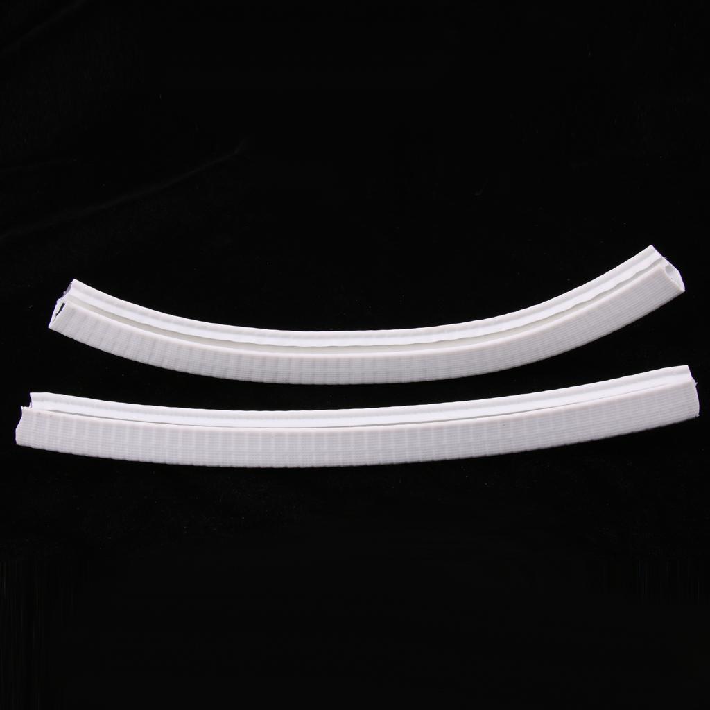 3 Pairs Rubber Skateboard Deck Nose Protection Strip Longboard Tail Guard
