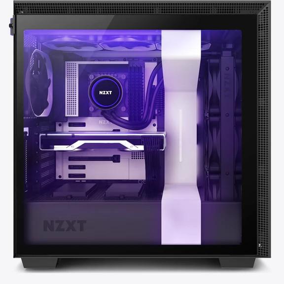 Vỏ Case Máy Tính NZXT H710i Màu Trắng Sần- Hàng Chính Hãng