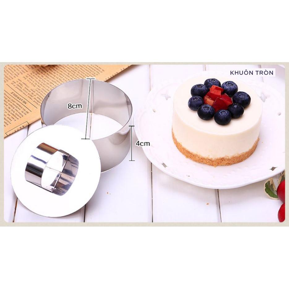 Khuôn Nhấn Tạo Hình Bánh Mousse - Khuôn hoa - Tạo Hình Bánh Xinh Xắn