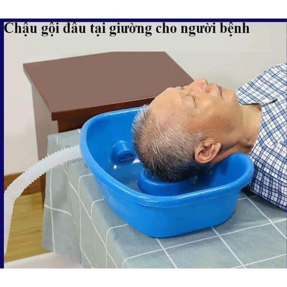 Chậu gội đầu thư giãn tại giường