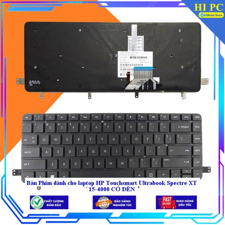 Bàn Phím dành cho laptop HP Touchsmart Ultrabook Spectre XT 15-4000 CÓ ĐÈN - Hàng Nhập Khẩu